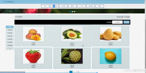 java計(jì)算機(jī)畢業(yè)設(shè)計(jì)農(nóng)產(chǎn)品銷售系統(tǒng) 開(kāi)題報(bào)告 源碼 論文